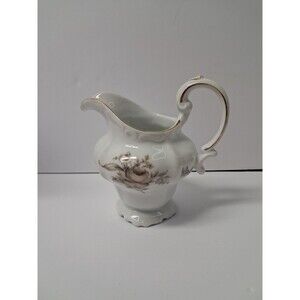 Sepia Rose Creamer by Johann Haviland